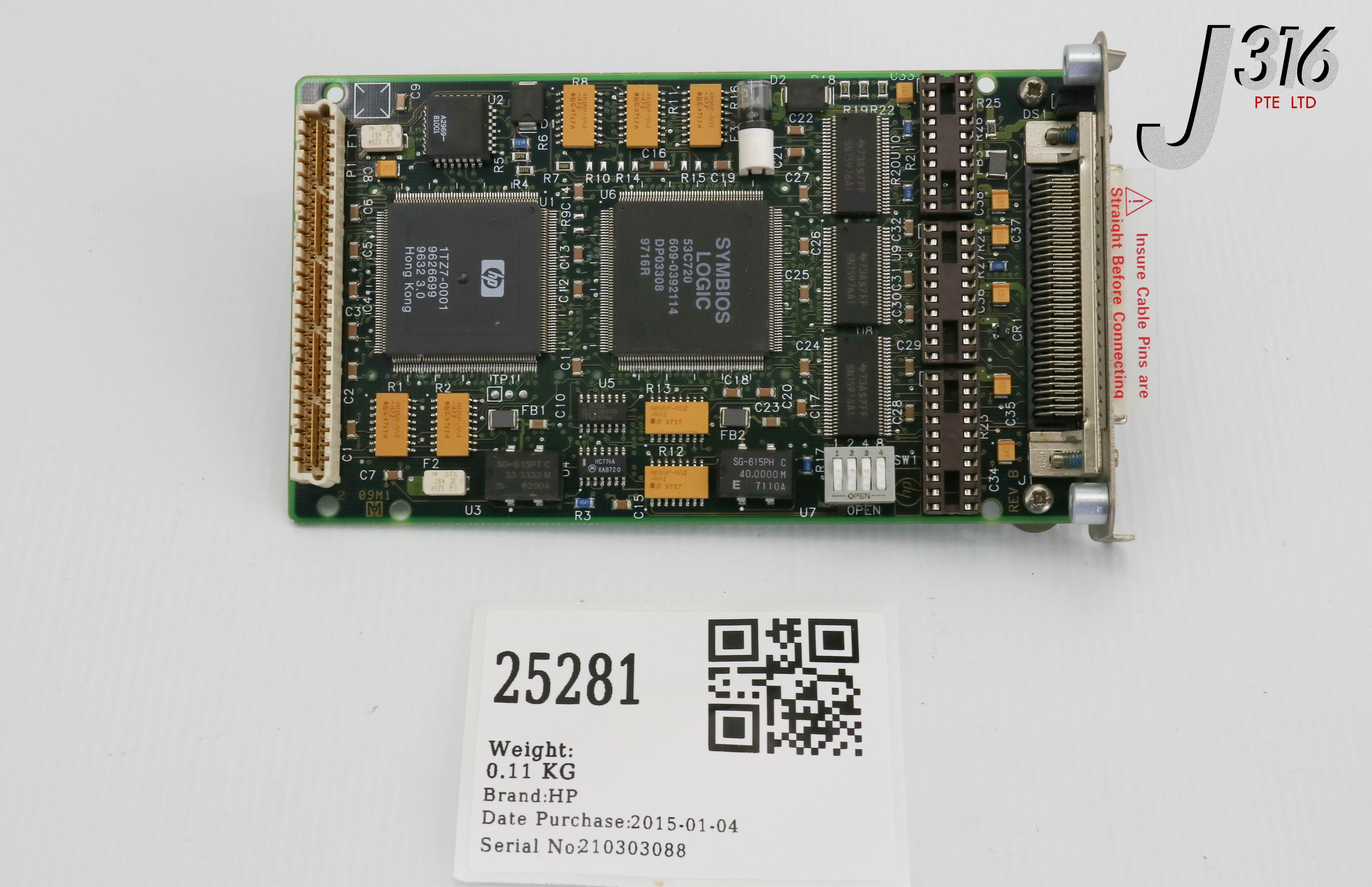 25281 HP PCB, A2969A, HSC F/W SCSI, A2969-60001 A2969-80001 | eBay